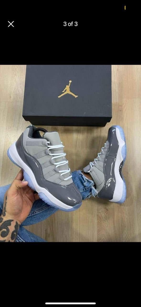 Exquisitte J11 low cool grey Quality Size 40-45 Sneakers