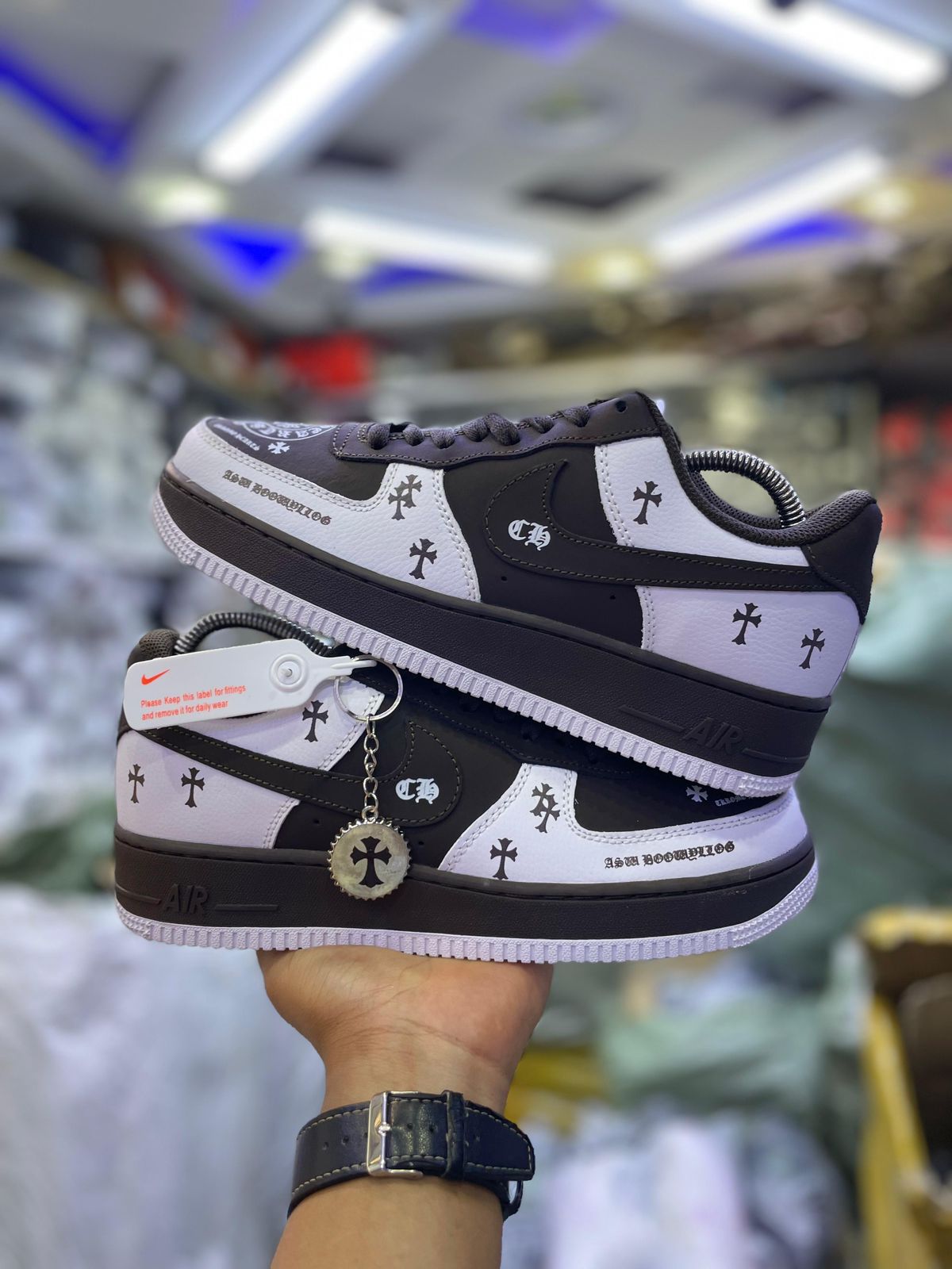 NEW Air force Chrome Heart Quality 1 of 1 Size 38-45 Sneakers