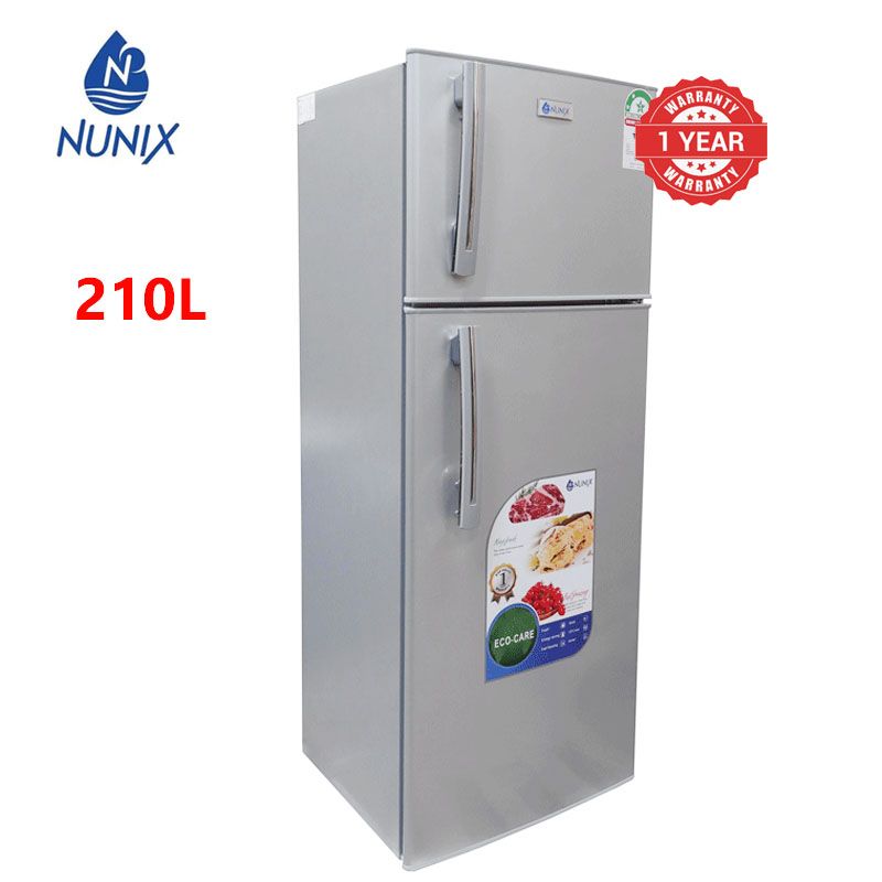 Nunix 210L BCD-210 fridge double door Direct Cool fridge Refrigerator fridges and freezers