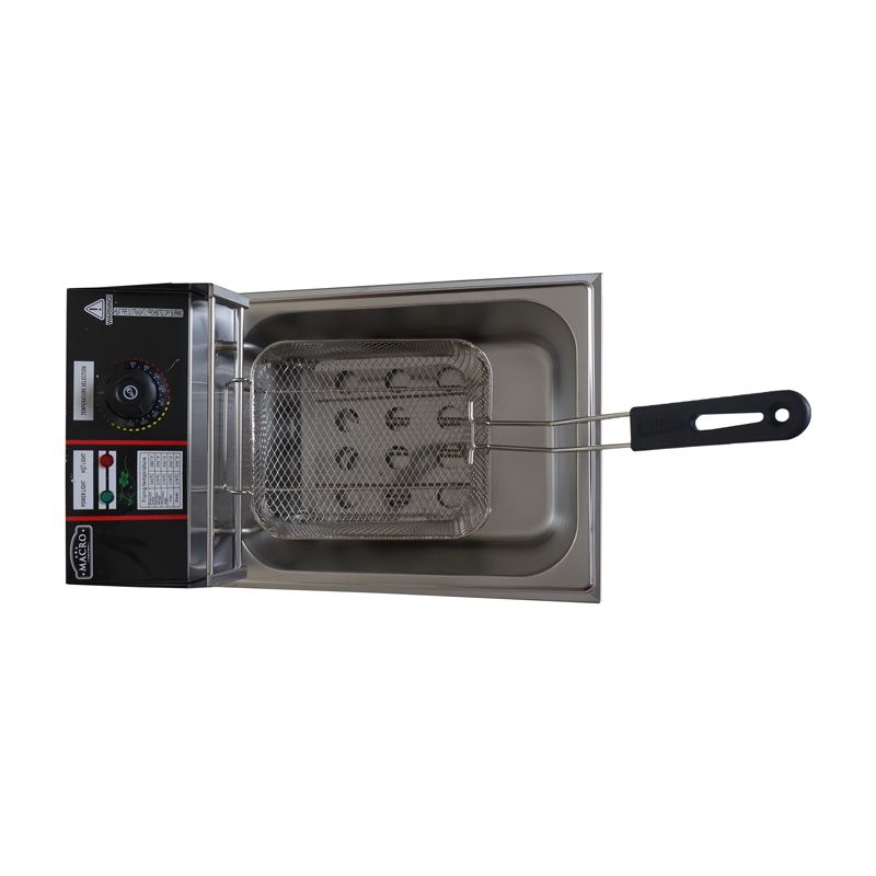 Macro 6L Single Commercial Electric Deep Fryer Stainless Steel  Cookware
