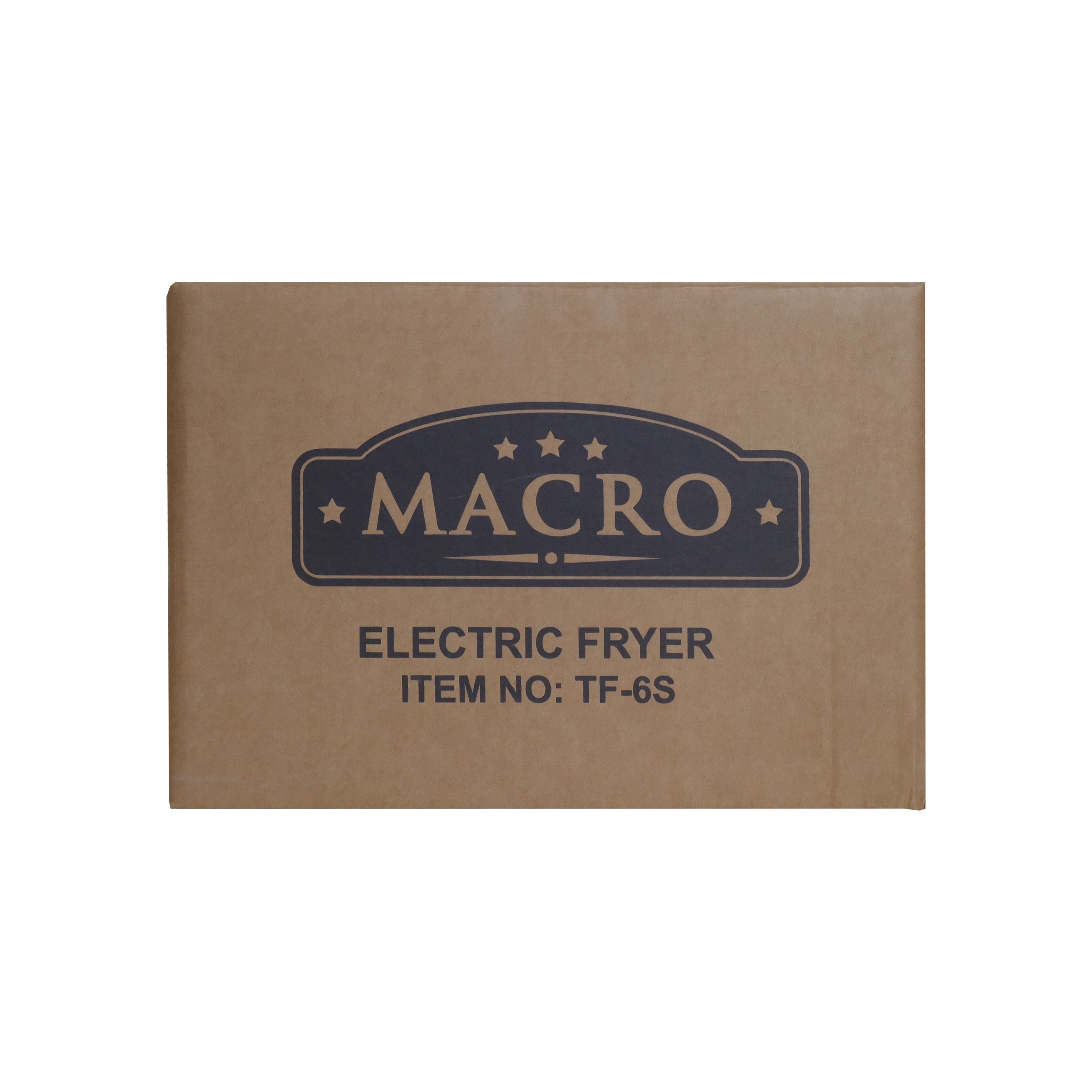 Macro 6L Single Commercial Electric Deep Fryer Stainless Steel  Cookware