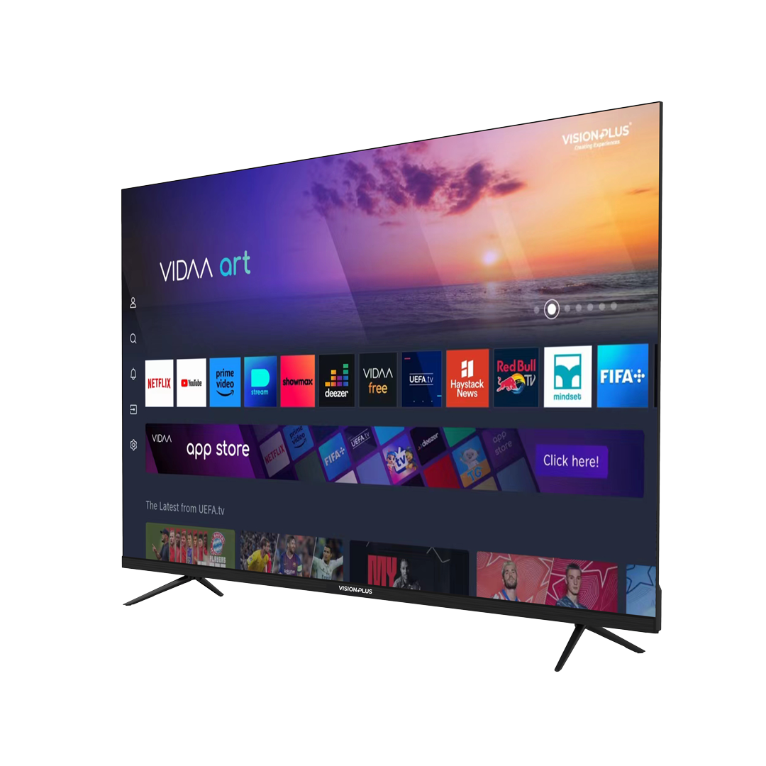 Vision Plus 43 inch Smart TV VP8843KV - 43" 4K Frameless V+ OS Smart TV Dolby Audio 4K Resolution Frameless Design (2YRs WRTY)
