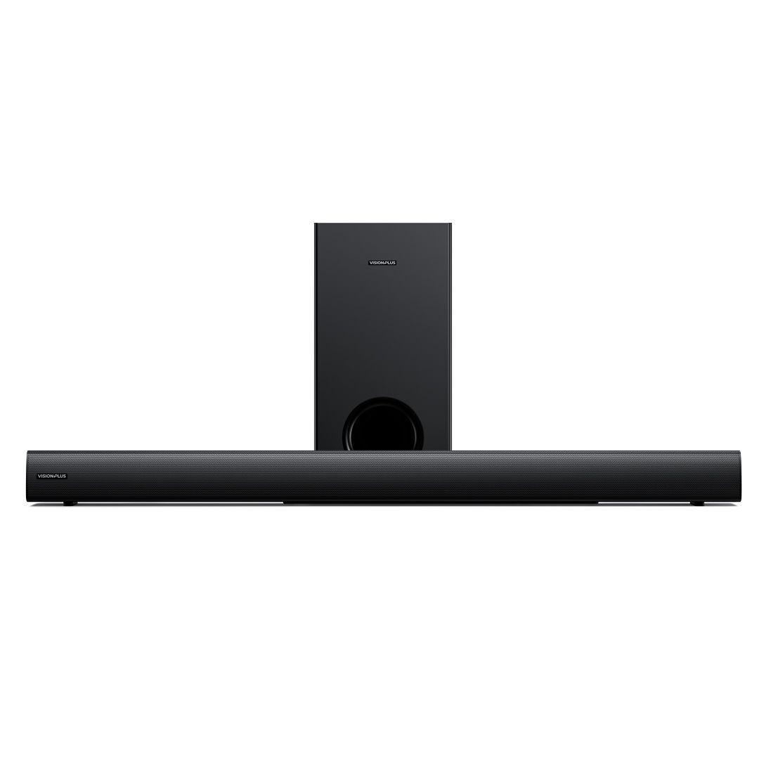 Vision Plus VP2113SB Soundbar Deep Bass 2.1 CH Sound Bar 360W Source input: BT/ USB/ OPTICAL/ HDMI/ AUX