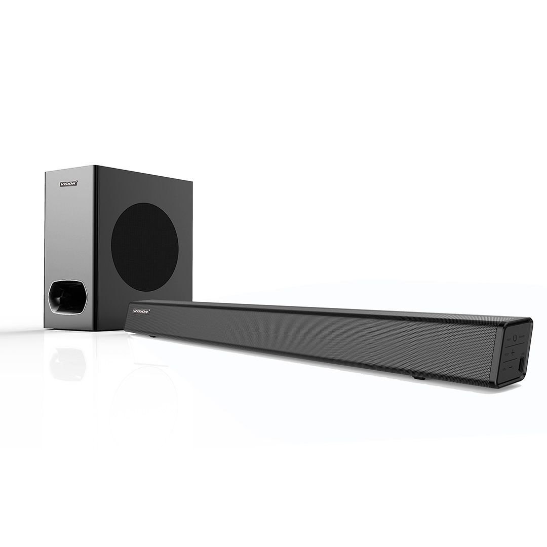 Vision Plus 2.1 CH Soundbar Wireless  Speaker VP2120SB Vision Plus 160W With Dolby Digital Plus