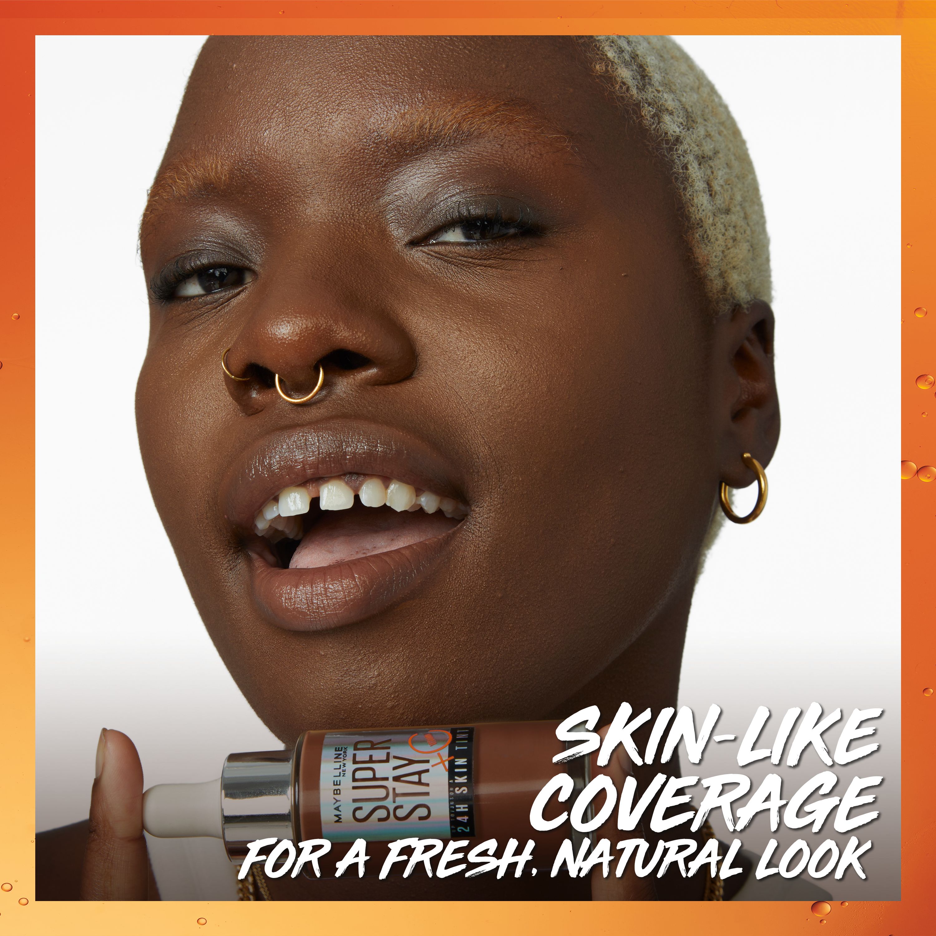 【Discounted】Maybelline Super Stay up to 24H Skin Tint Foundation + Vitamin C -67