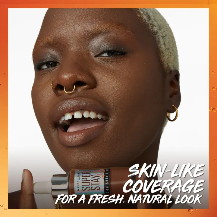 【Discounted】Maybelline Super Stay up to 24H Skin Tint Foundation + Vitamin C -67