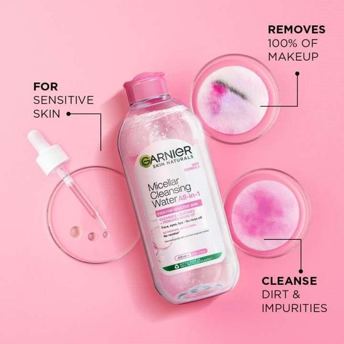 【Free Micellar Water】Maybelline Eye See You Kit(Maybelline 100% Colossol Mascara + FREE Garnier Micellar 100ml