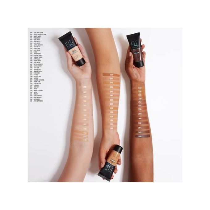 【Clearance Deal Only】Maybelline Fit Me Matte And Poreless Foundation - 355 PECAN