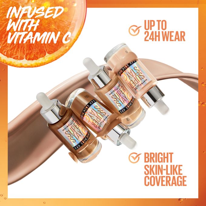 【Clearance Deal Only】Maybelline SuperStay Skin Tint Shade 78 With Vitamin C