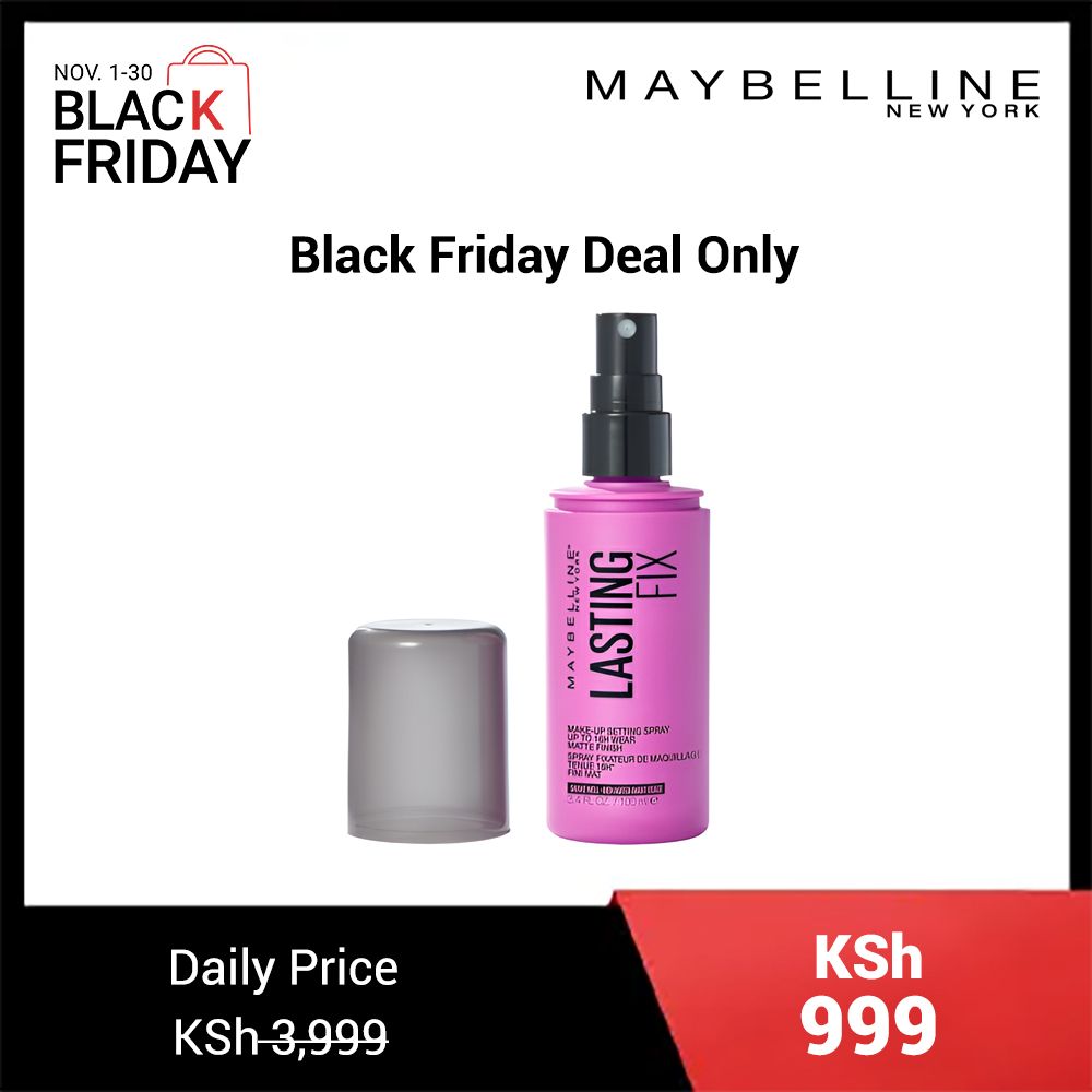 【Black Friday Price Only】Maybelline  Lasting Fix Setting Spray  Makeup Matte Finish Long Lasting 16 hours  100ml Matte