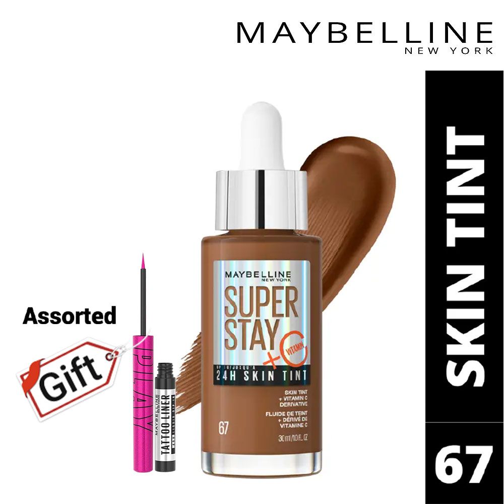 【Clearance Deal Only】Maybelline Super Stay up to 24H Skin Tint Foundation + Vitamin C -67 67