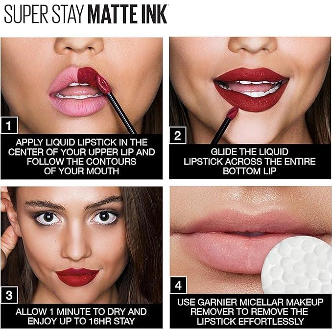 Maybelline Superstay Matte Ink Liquid Lipstick - 65 Seductress