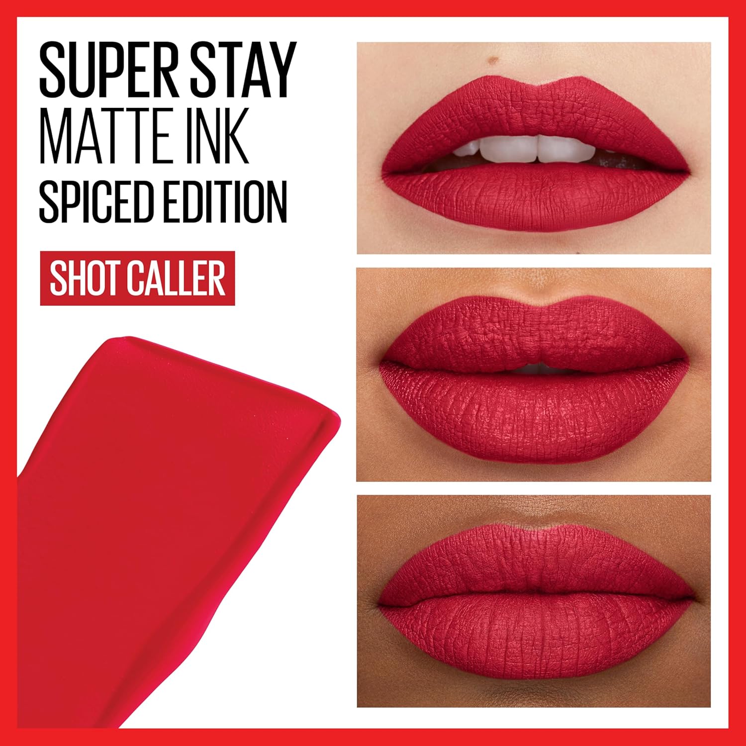 Maybelline Super Stay Matte Ink Liquid Lipstick Makeup 325 Shot Caller