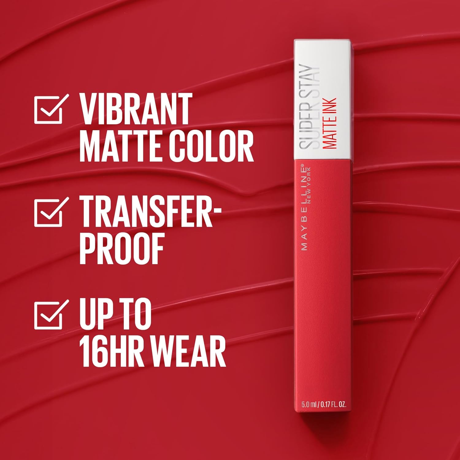Maybelline Super Stay Matte Ink Liquid Lipstick Makeup 325 Shot Caller