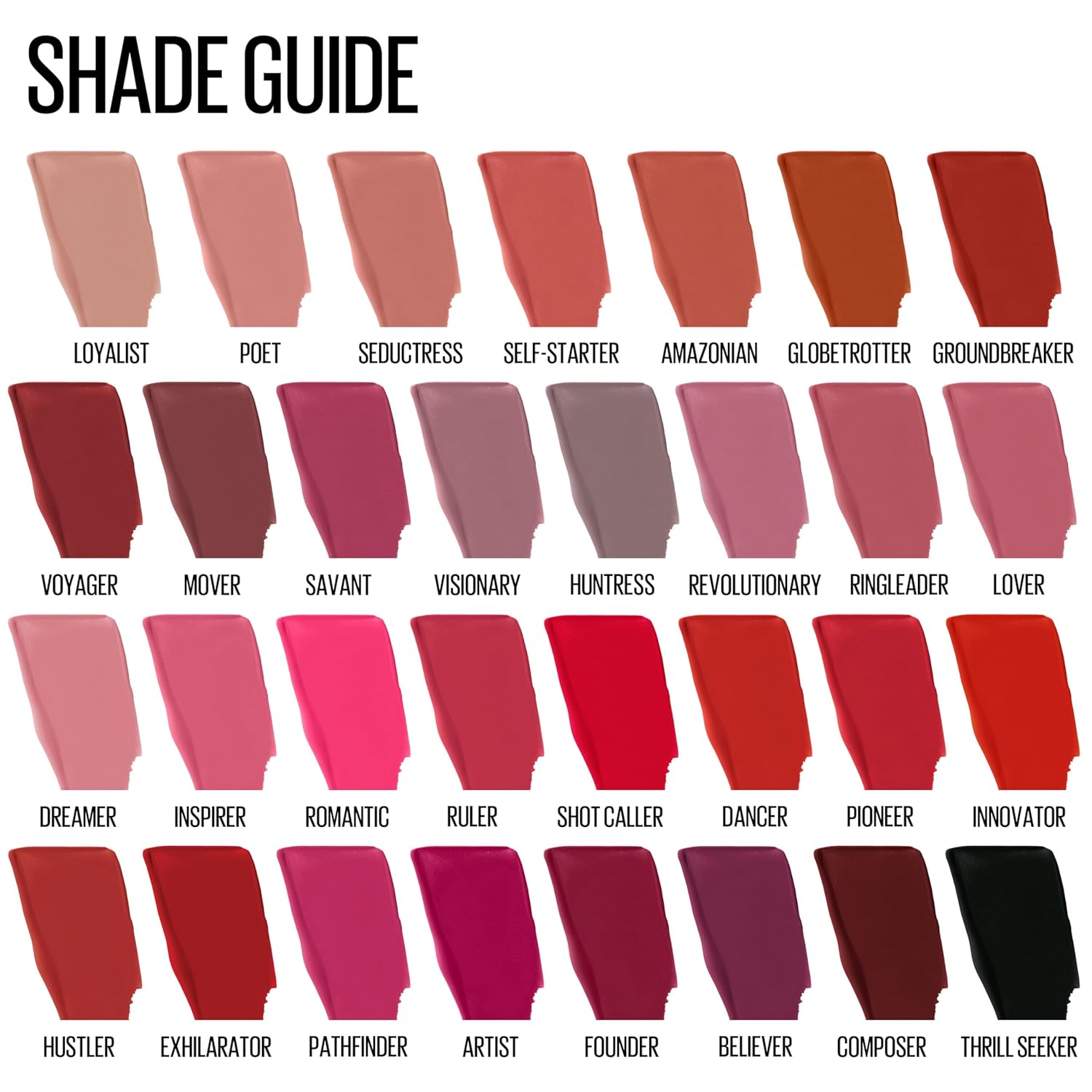 Maybelline Super Stay Matte Ink Liquid Lipstick Makeup 325 Shot Caller