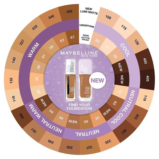Maybelline Super Stay Lumi-Matte Foundation 368