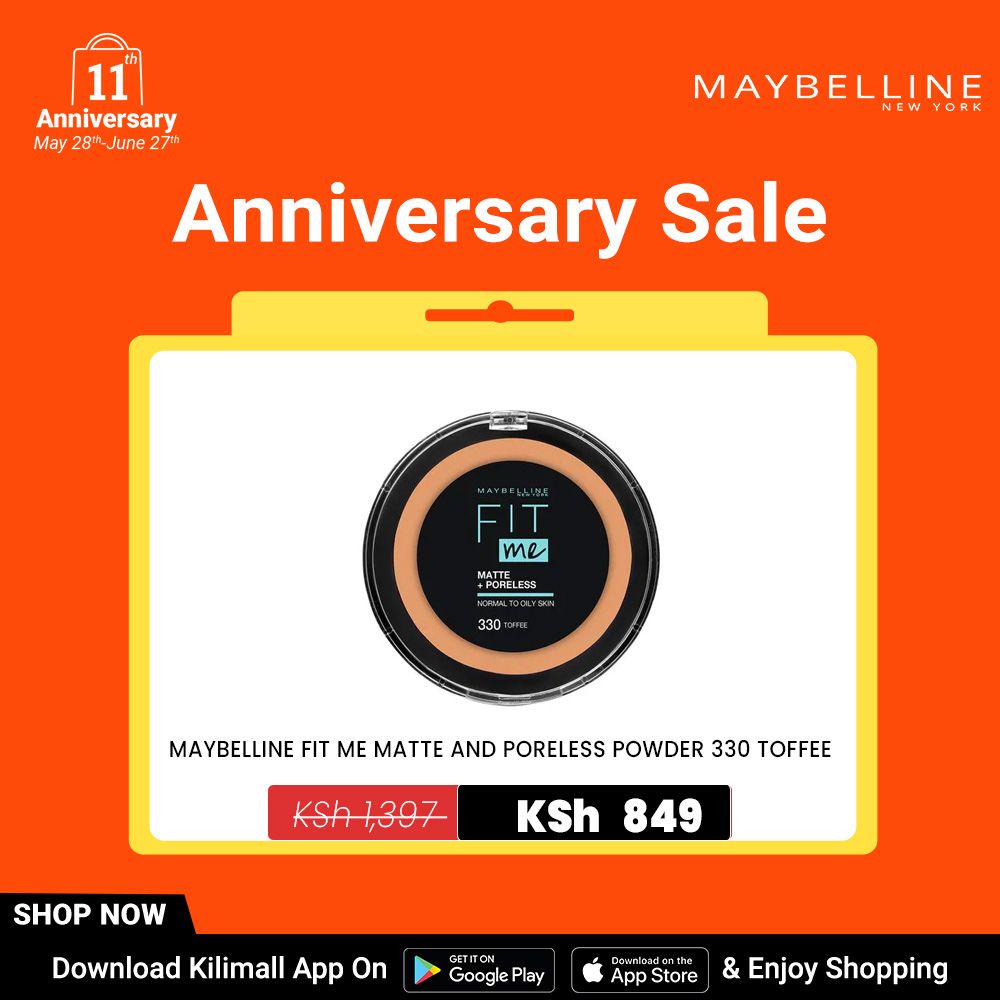 【Clearance Deal Only】Maybelline Fit Me Powder 330 Toffee