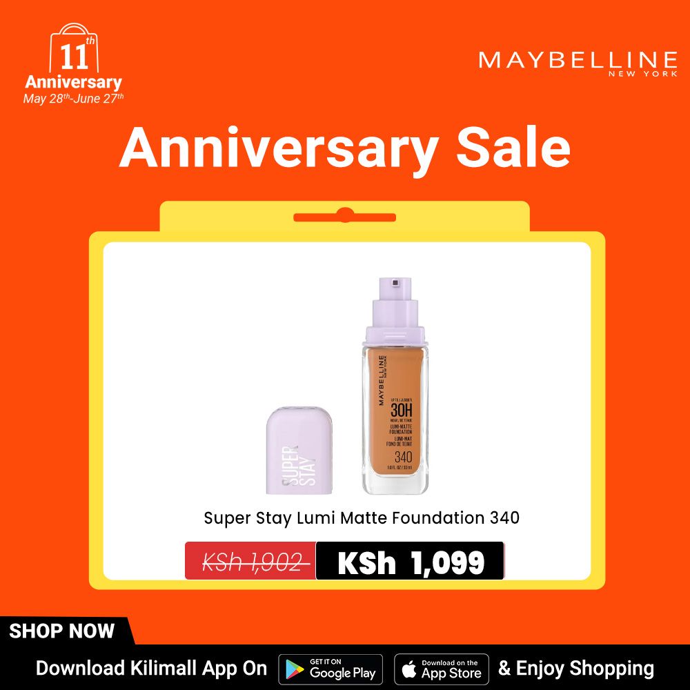 Maybelline Super Stay Lumi Matte Foundation 340 340