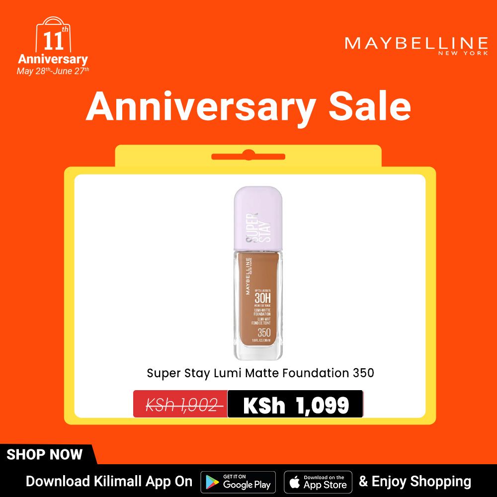 Maybelline Super Stay Lumi Matte Foundation 350