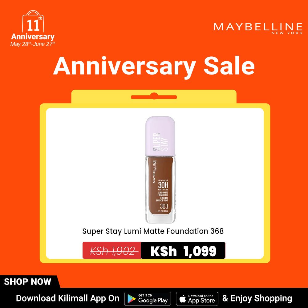 Maybelline Super Stay Lumi-Matte Foundation 368