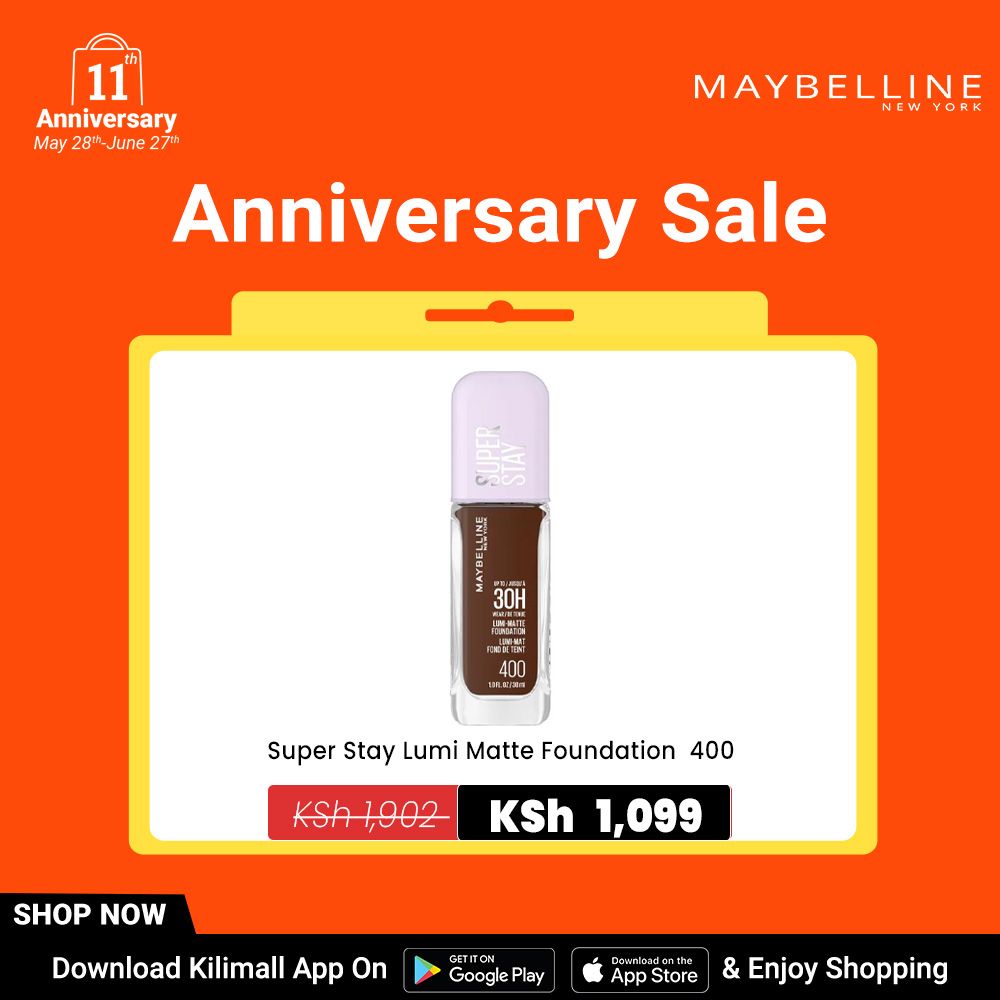 Maybelline Super Stay Lumi-Matte Foundation 400