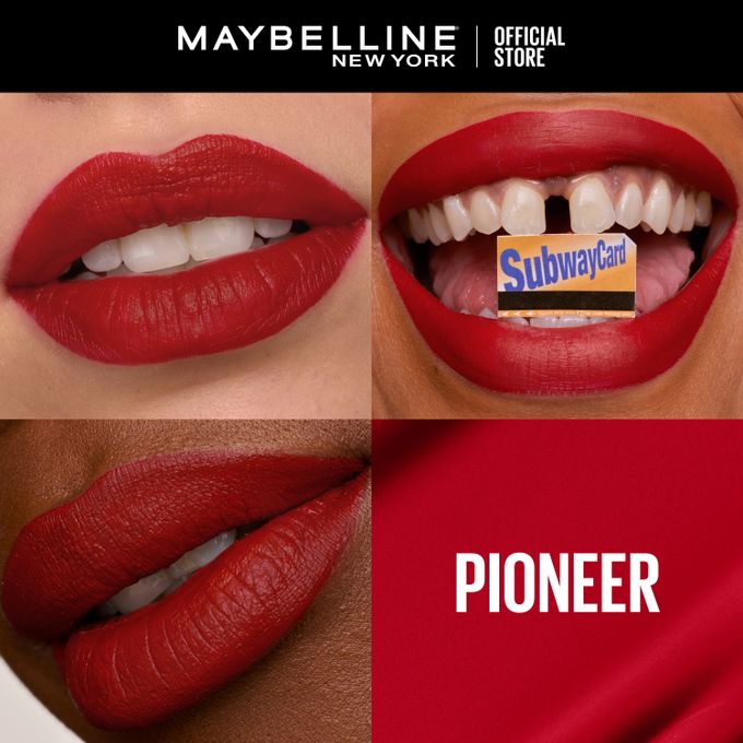 【Discounted】Maybelline New York Superstay Matte Ink Liquid Lipstick  20 Pioneer Lip Makeup