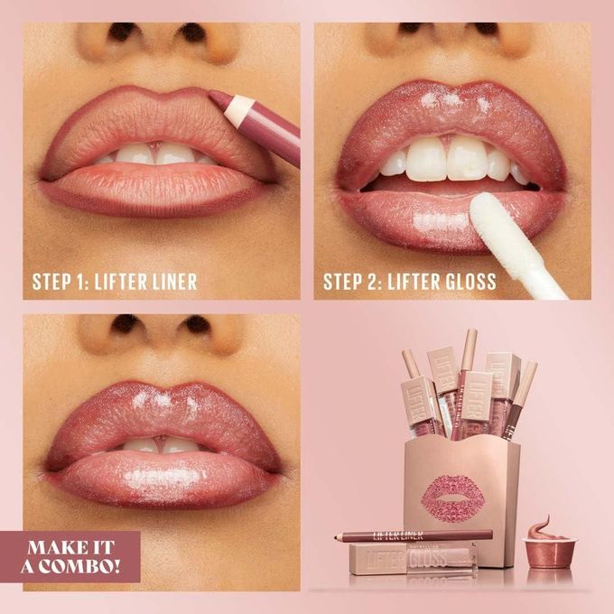 Maybelline Lifter Liner 010 Main Character - Lip Liner Makeup With Hyaluronic Acid