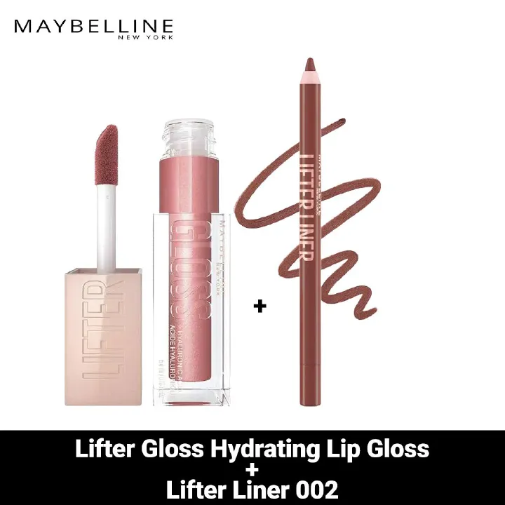 (Pack of 2) Maybelline Lifter Pairing Lifter Gloss +Lifter Lip Liner