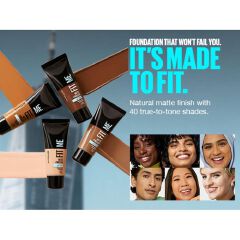 Maybelline New York Fit Me Matte & Poreless Foundation
