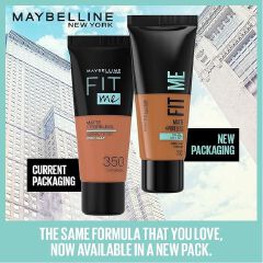 Maybelline New York Fit Me Matte & Poreless Foundation