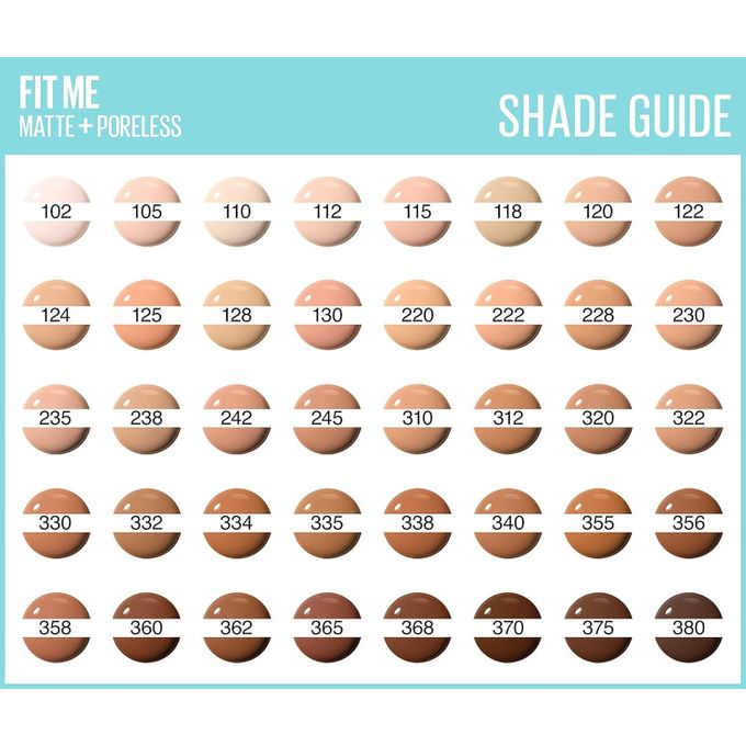 Maybelline New York Fit Me Matte & Poreless Foundation