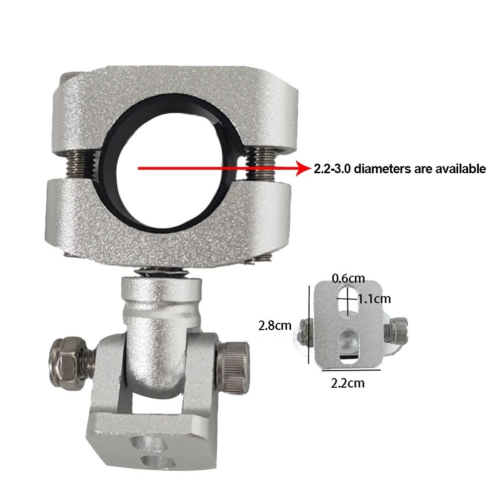 New Universal Motorcycle Headlight Fog Lamp Brackets Headlight lamp holder