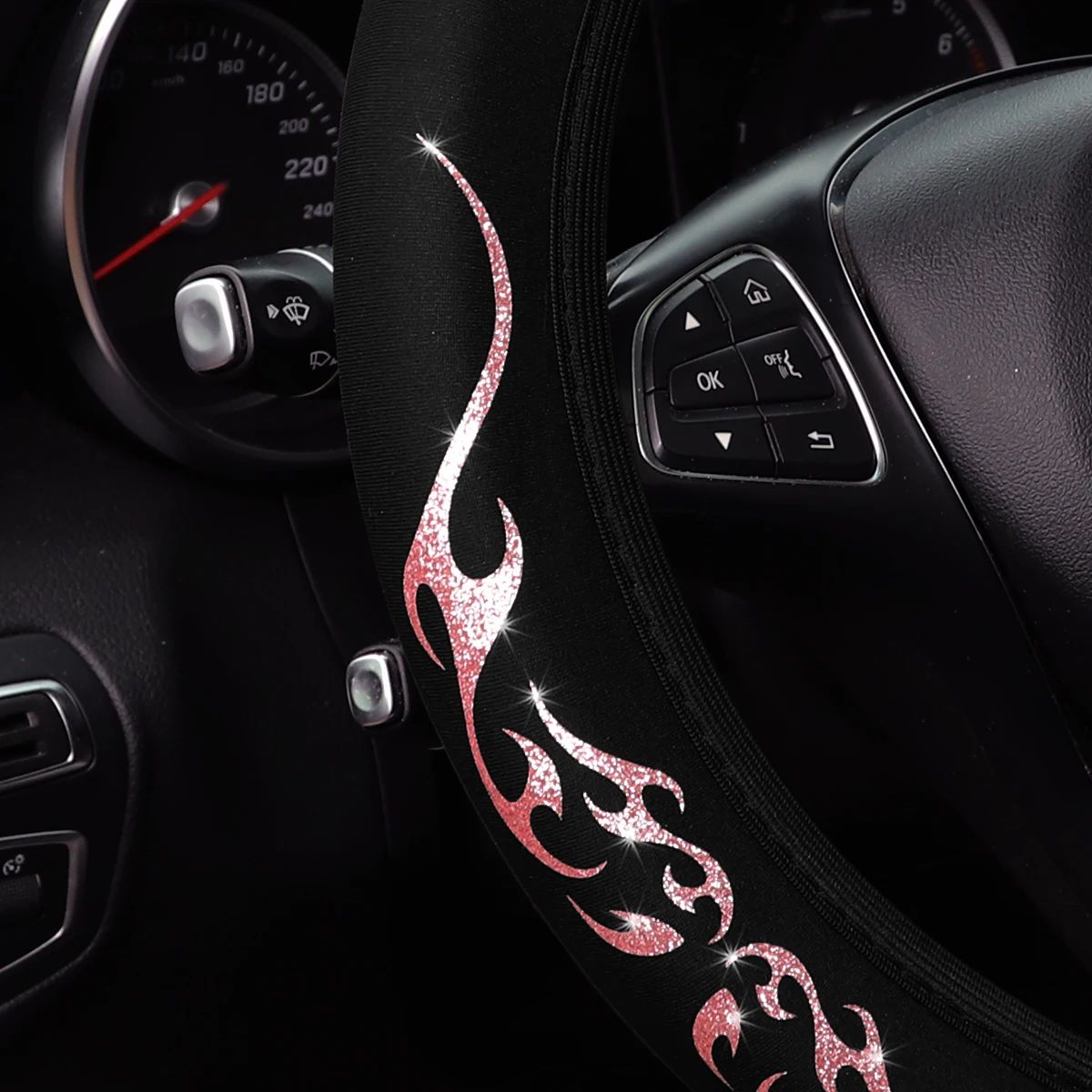 NEW car without inner ring steering   wheel cover for 15 "car interior suitable for men and women