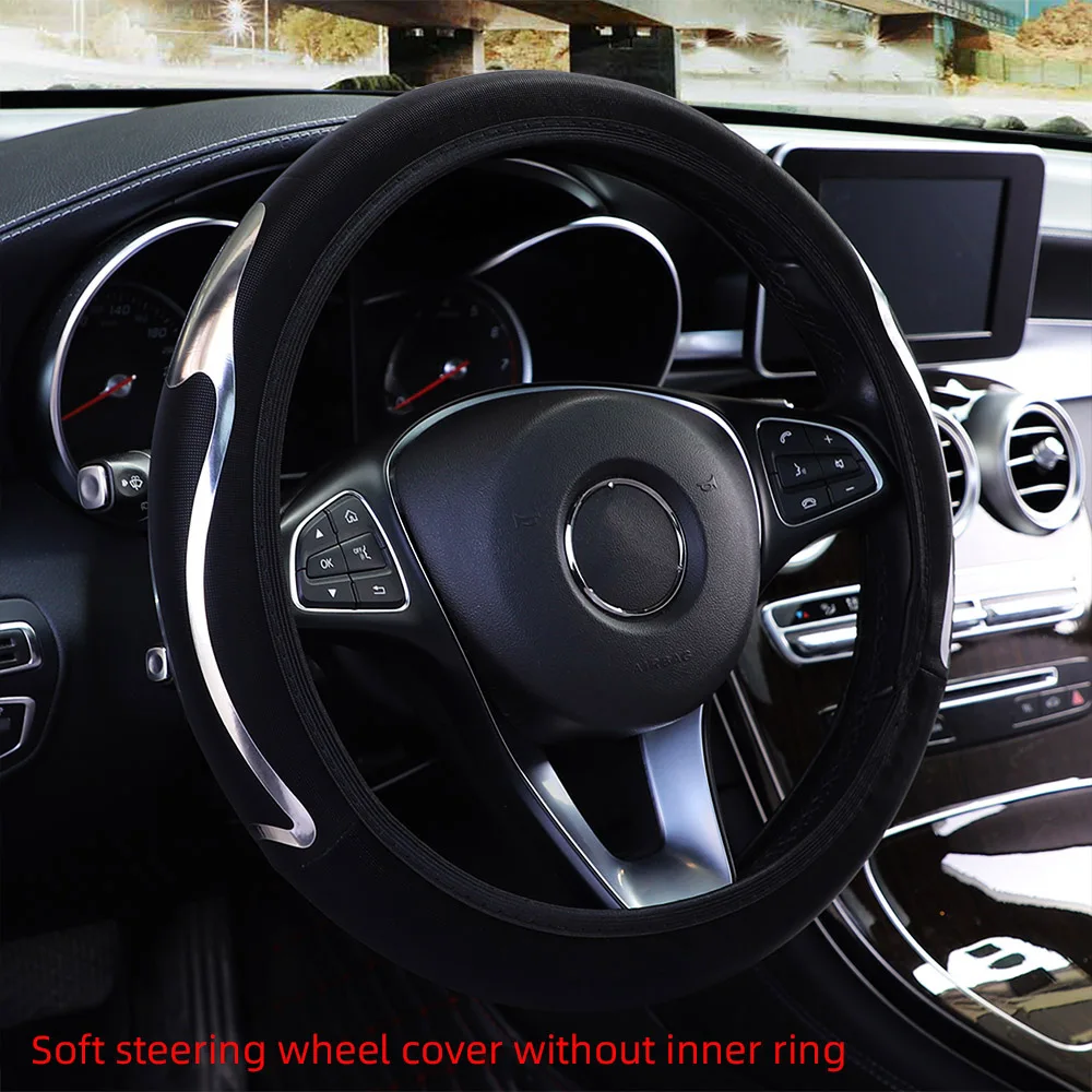 New Car Accessories without Inner Ring Steering Wheel Cover Suitable for 14.5-15inch