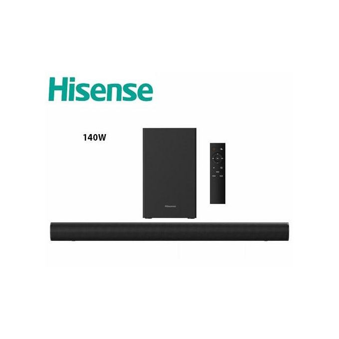 Hisense 140W, 2.1 Channel Dolby Audio Sound Bar,HS1800+FREE GIFTS