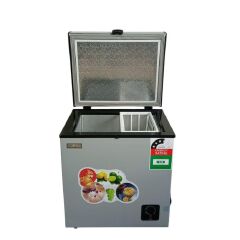 Ecomax 60L Chest Deep Freezer - Energy Saving Compact Freezer with Fridge Guard (Perfect for Small Spaces)