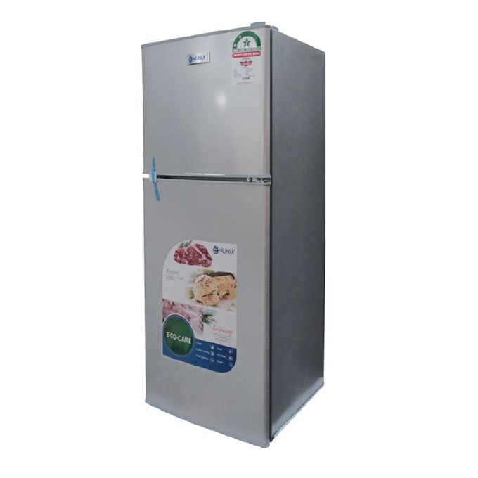 Nunix 138L Double Door Fridge Energy Efficient (1YR WRTY)