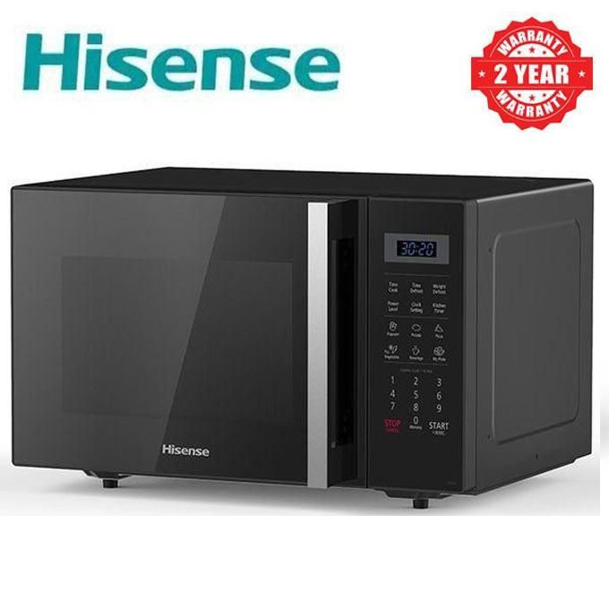 Hisense 30L Microwave Oven with Grill  H30MOBS9HG Digital Touch Control, Black (2YRS WRTY)