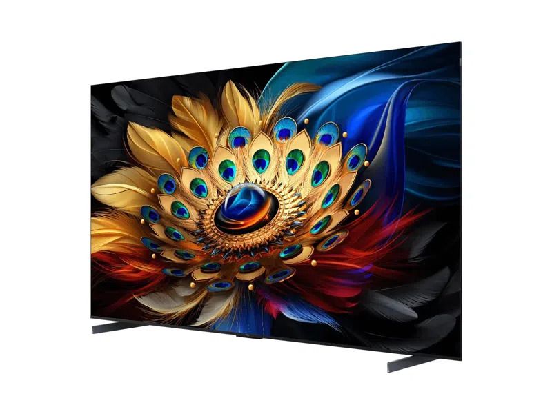 TCL 65C655 65 Inch QLED PRO 4K Smart Google TV (2024), Dolby Vision HDR, Dolby Atmos Surround Sound, WiFi & Bluetooth Connectivity,BLACK
