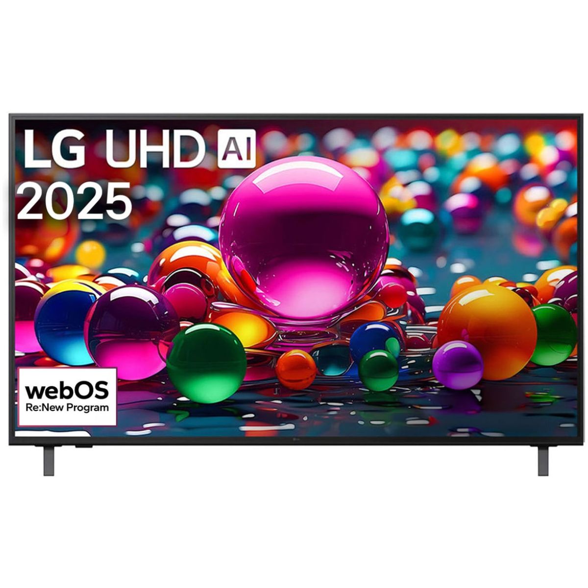 LG 50 inch UHD AI UA80 4K Smart TV Ready HDR10 webOS25 50UA80006LC