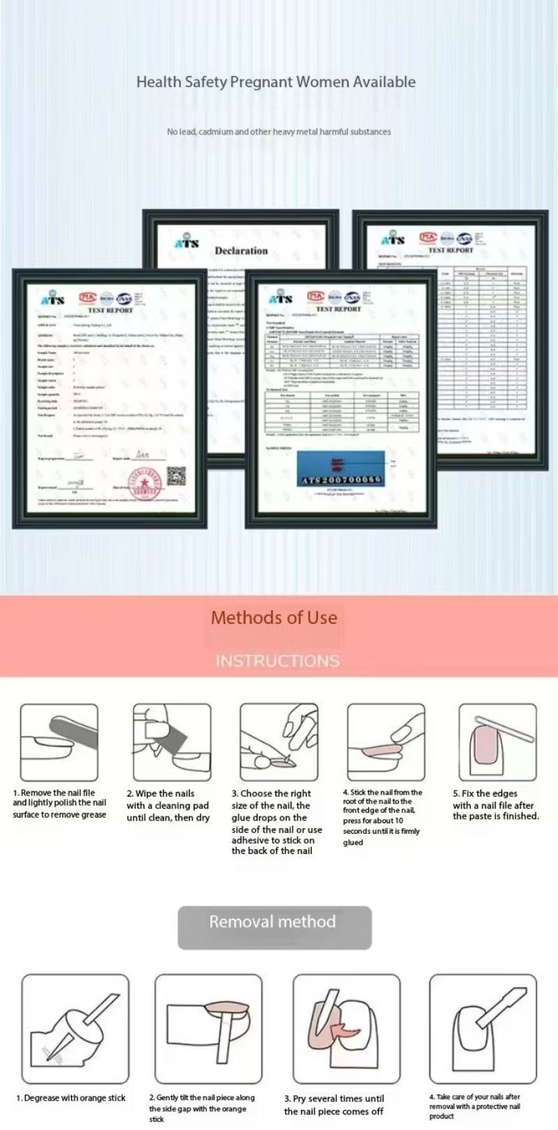 Fashionable and simple wearable nail art can be worn again and again, pink short-length melon-shaped nail art, gold powder sweet and cool jujube nail art, wearable nail art, ins wearable nail art.