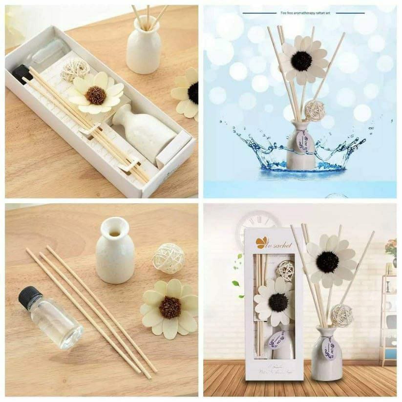 [ SPECIAL OFFERS !!! ] 1 pc classy elegant brand new high quality home Aroma ceramic reed diffuser