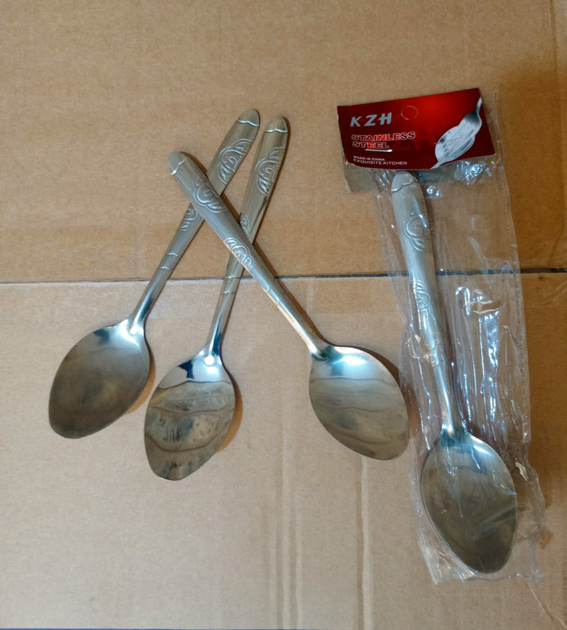 [ PRICE OFFER 🥳🥳‼️‼️** 🥑ONLY ON KILIMALL !!! ] 24 Pcs Classy Brand New High Quality Home and Kitchen Use Kzh spoon 🥄🥄