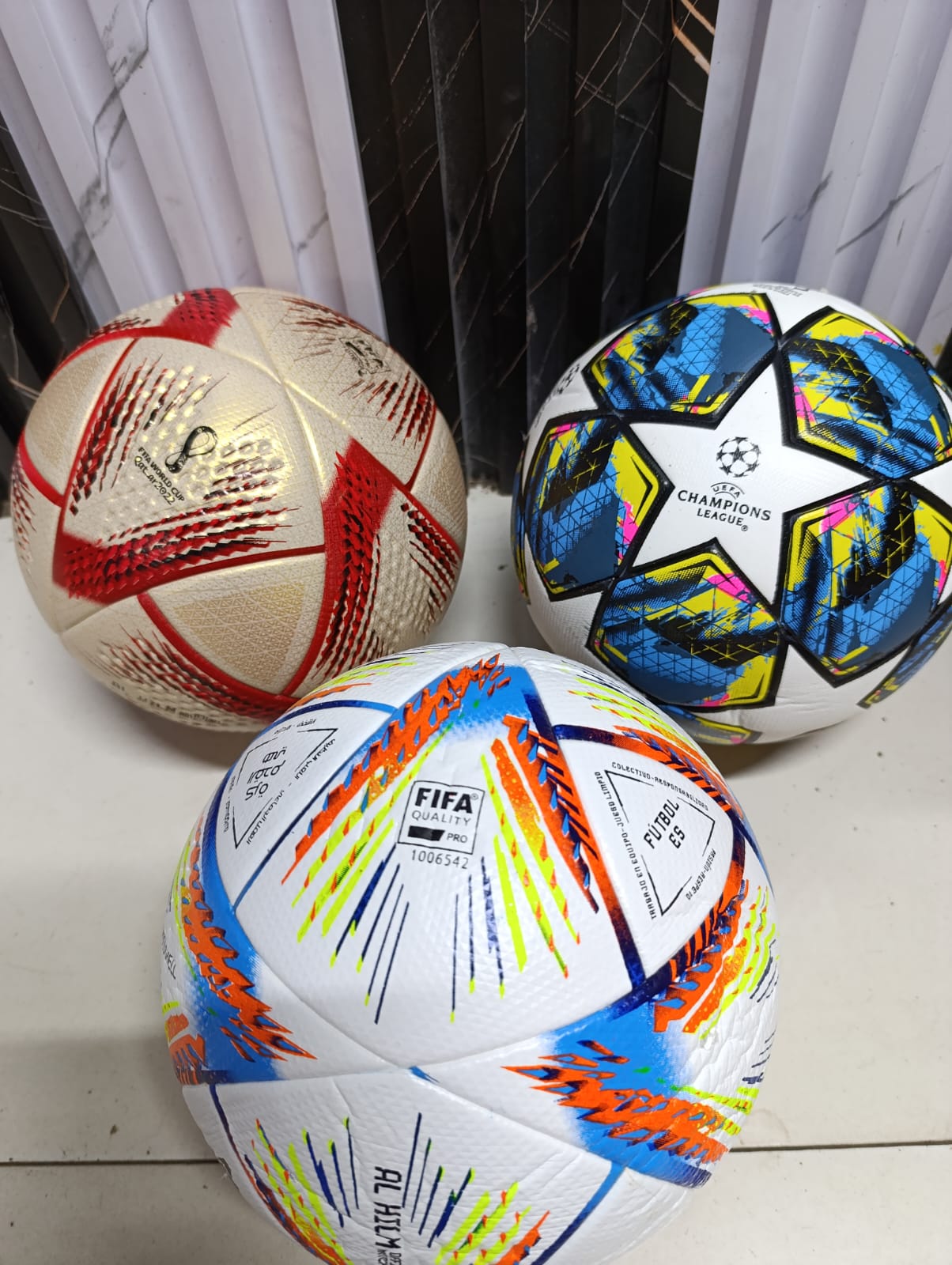 [ KILIMALL AMAZING OFFERS🤩🤩✨...DON'T MISS OUT !!! ] 1 Pc Official World Cup 2022 Pro Football Quality - Size 5 - High Performance Precision and Control - Durable for Intense Matches and Training