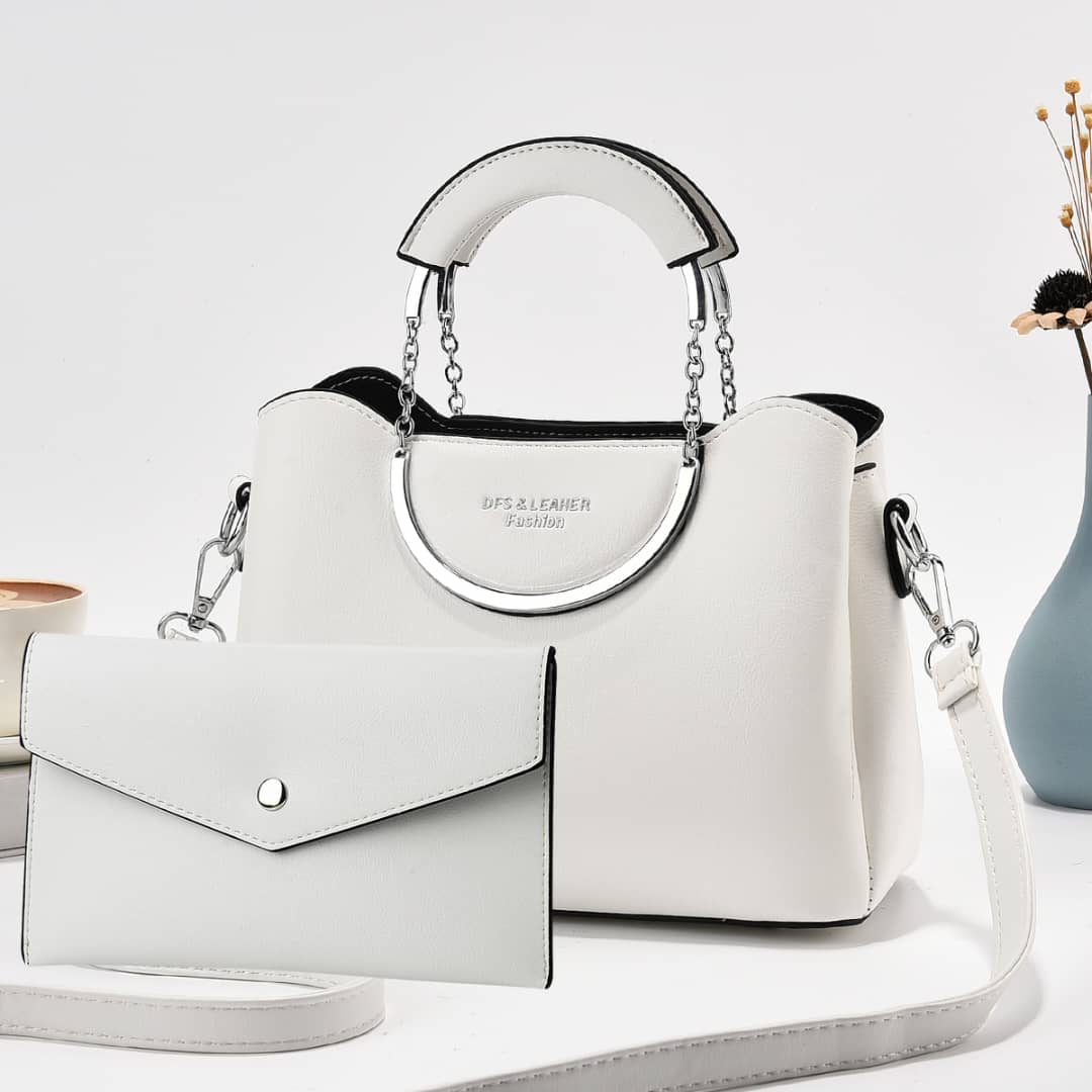 [ TRAVEL IN STYLE 🤩🤩✨ !!! ] 2 IN 1 Brand New Classy and Stylish Ladies Handbag That provides the perfect way to carry your necessities while adding a touch of refinement to your overall look✔👌