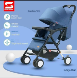 👶REVERSIBLE Baby Stroller (1Pc) ✨ Switch Facing Positions 🌟 Smooth Ride & Safety Harness 💯 Stylish & Durable 🏡 Perfect Comfort for Your Little One!
