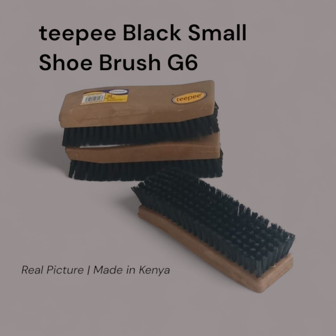 TOP SELLER 3 pcs G6 Teepee Black Small Shoe Brush Only on Kilimall!