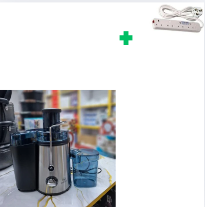 LIMITED STOCK / 🌟 HOT DEAL 🔥🔥Smartpro Juicer  durable, and built for everyday💎 A premium qualit✅High juice yield and large capacity& Unbreakable jar.Comes With a Free Extension.