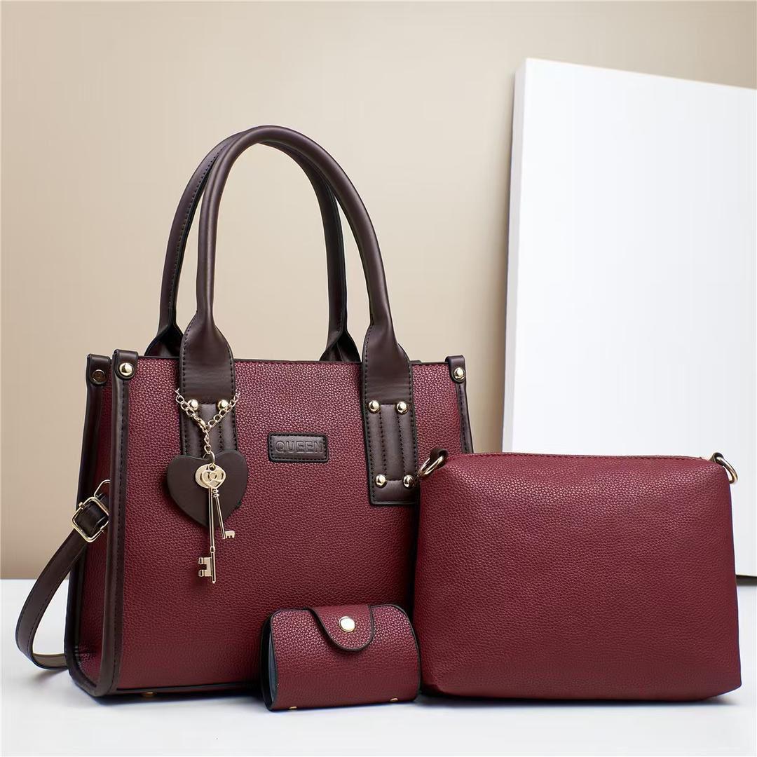 [🔥SPECIAL HOT DEALS 🔥 🥑🌽ONLY AT KILIMALL !!! ] 3 in 1Pc New Arrival High Quality Stylish and Luxurious Comfortable Ladies Handbag ..