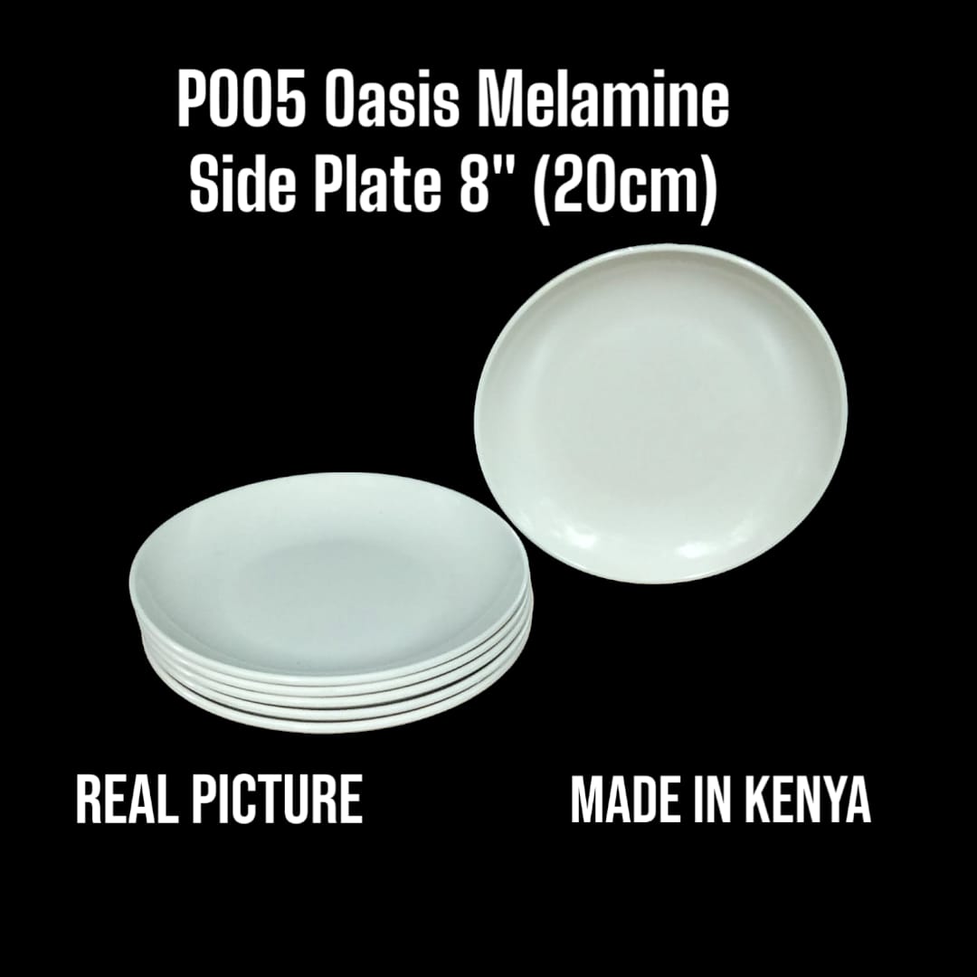 LIMITED OFFER Oasis Melamine Side Plate – 8 Inch (20cm) Durable & Stylish Tableware